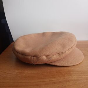 Vintage Tan Men's Newsboy Cap